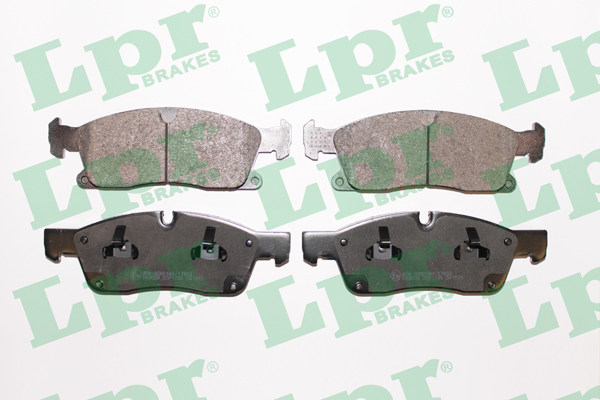 Jeu de 4 plaquettes de frein avant LPR 05P1735 - OtoParts.ma