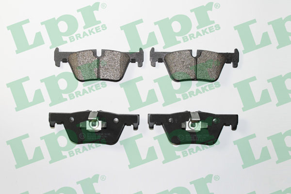Jeu de 4 plaquettes de frein arrière LPR 05P1741 - OtoParts.ma