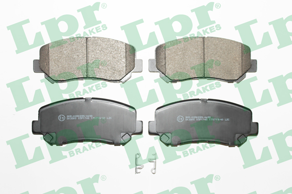 Jeu de 4 plaquettes de frein avant LPR 05P1748 - OtoParts.ma