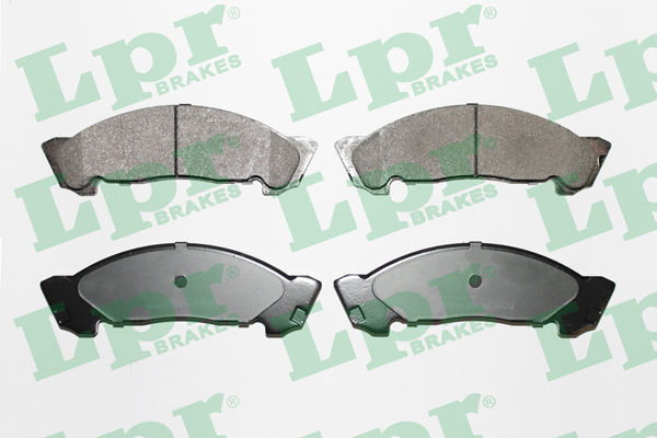 Jeu de 4 plaquettes de frein avant LPR 05P1750