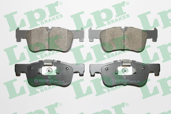 Jeu de 4 plaquettes de frein avant LPR 05P1752