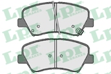 Jeu de 4 plaquettes de frein avant LPR 05P1753 - OtoParts.ma