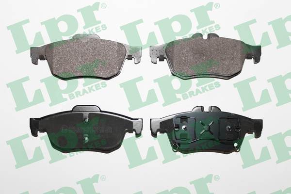 Jeu de 4 plaquettes de frein arrière LPR 05P1761 - OtoParts.ma
