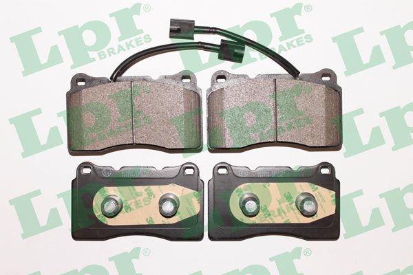 Jeu de 4 plaquettes de frein avant LPR 05P1774 - OtoParts.ma