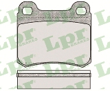Jeu de 4 plaquettes de frein arrière LPR 05P181 - OtoParts.ma