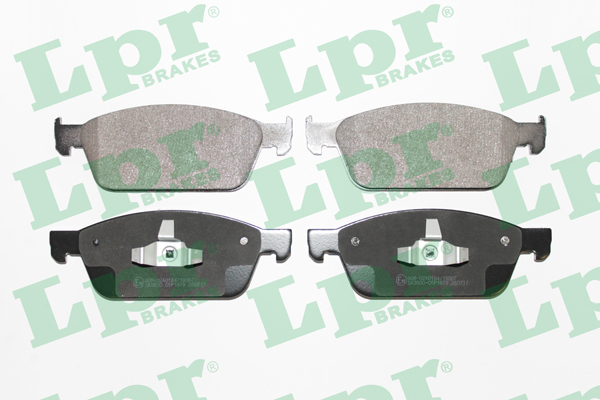 Jeu de 4 plaquettes de frein avant LPR 05P1879 - OtoParts.ma