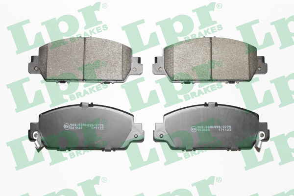 Jeu de 4 plaquettes de frein avant LPR 05P1886 - OtoParts.ma