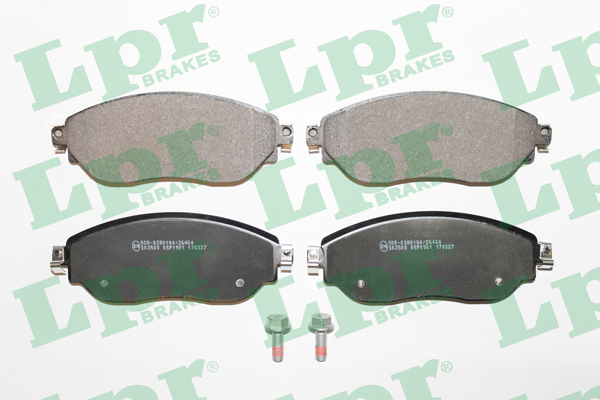 Jeu de 4 plaquettes de frein avant LPR 05P1901 - OtoParts.ma