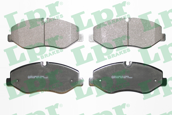 Jeu de 4 plaquettes de frein avant LPR 05P1904 - OtoParts.ma
