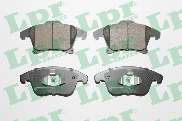 Jeu de 4 plaquettes de frein avant LPR 05P1914 - OtoParts.ma