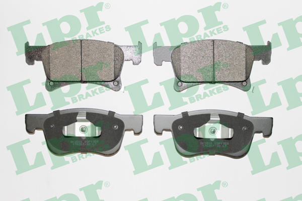 Jeu de 4 plaquettes de frein avant LPR 05P1958 - OtoParts.ma