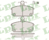 Jeu de 4 plaquettes de frein avant LPR 05P196 - OtoParts.ma