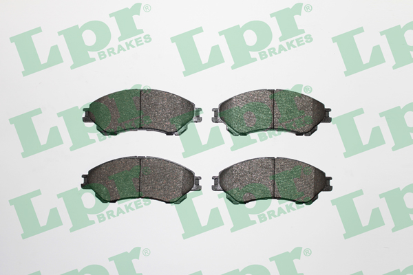 Jeu de 4 plaquettes de frein avant LPR 05P1967 - OtoParts.ma