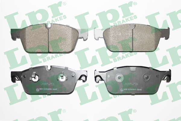Jeu de 4 plaquettes de frein avant LPR 05P1973 - OtoParts.ma