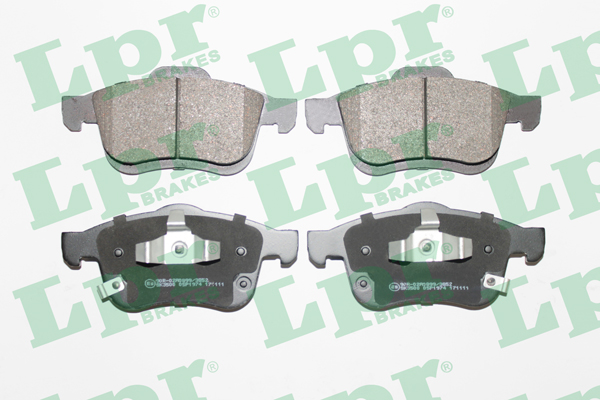 Jeu de 4 plaquettes de frein avant LPR 05P1974 - OtoParts.ma