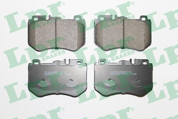 Jeu de 4 plaquettes de frein avant LPR 05P1980 - OtoParts.ma