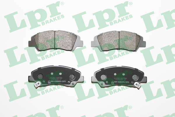 Jeu de 4 plaquettes de frein avant LPR 05P1988 - OtoParts.ma