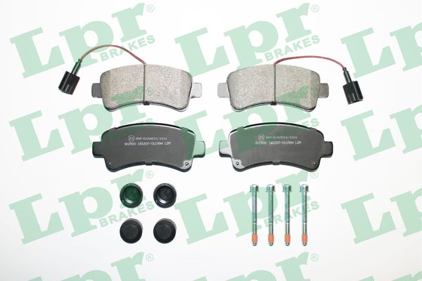 Jeu de 4 plaquettes de frein arrière LPR 05P1994 - OtoParts.ma