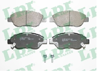 Jeu de 4 plaquettes de frein LPR 05P2001 - OtoParts.ma