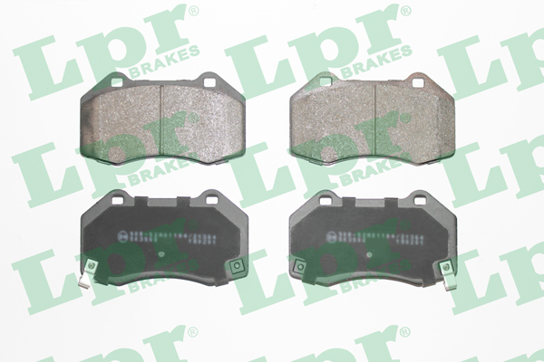 Jeu de 4 plaquettes de frein avant LPR 05P2018 - OtoParts.ma