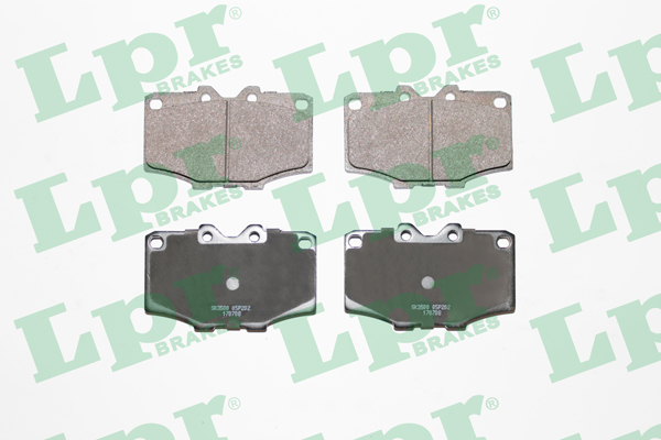 Jeu de 4 plaquettes de frein LPR 05P202 - OtoParts.ma