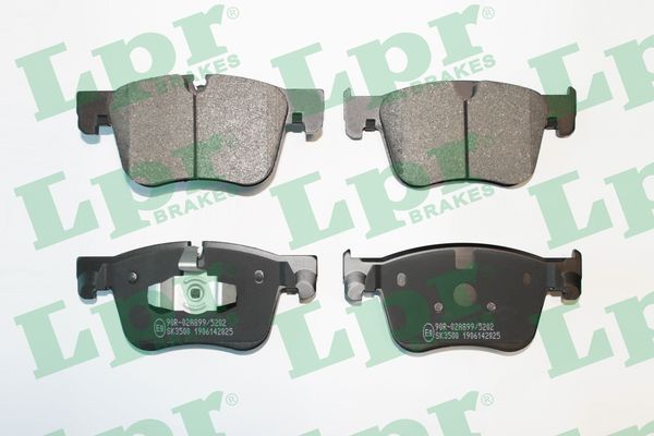 Jeu de 4 plaquettes de frein avant LPR 05P2025 - OtoParts.ma