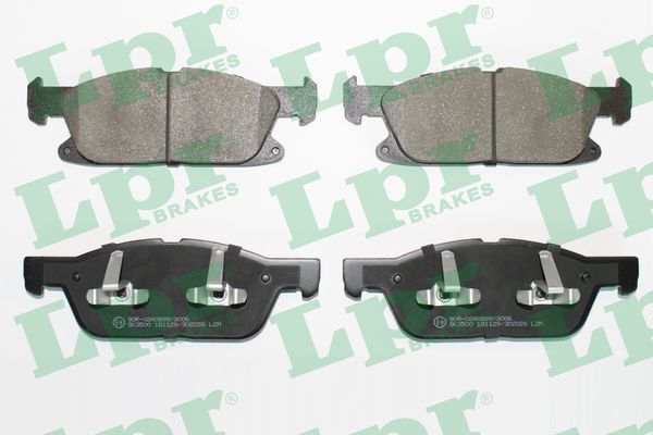 Jeu de 4 plaquettes de frein avant LPR 05P2026