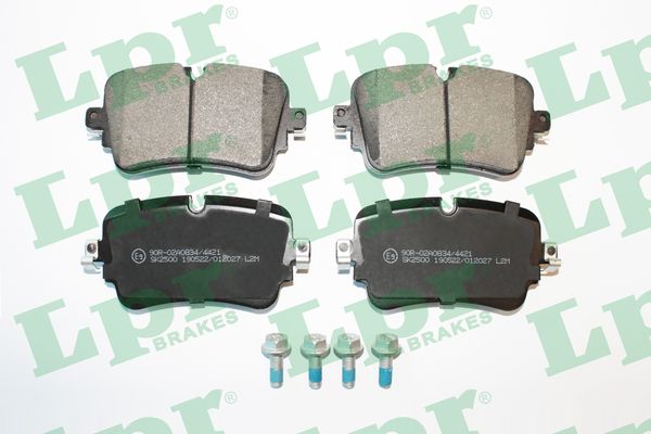 Jeu de 4 plaquettes de frein arrière LPR 05P2027 - OtoParts.ma