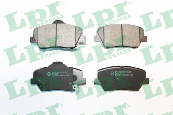 Jeu de 4 plaquettes de frein avant LPR 05P2032 - OtoParts.ma