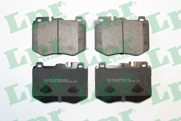 Jeu de 4 plaquettes de frein avant LPR 05P2036