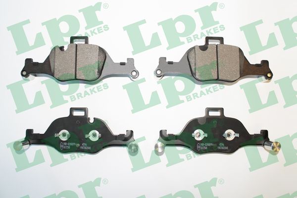 Jeu de 4 plaquettes de frein arrière LPR 05P2040