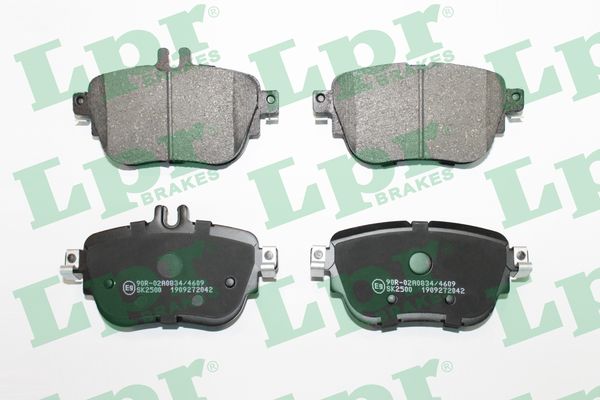 Jeu de 4 plaquettes de frein arrière LPR 05P2042 - OtoParts.ma