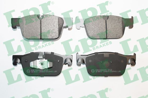 Jeu de 4 plaquettes de frein avant LPR 05P2043