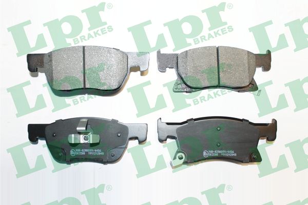 Jeu de 4 plaquettes de frein avant LPR 05P2048