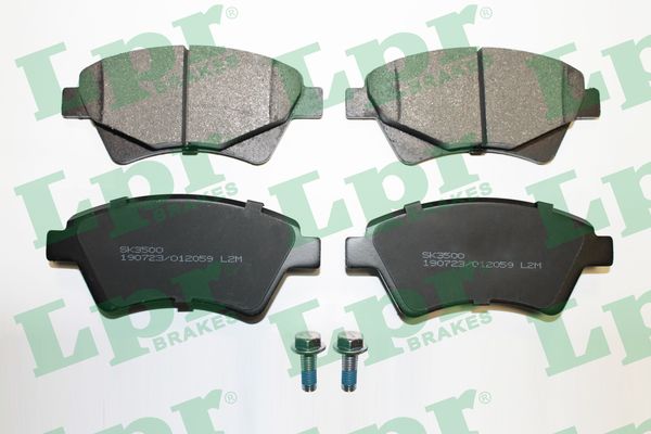 Jeu de 4 plaquettes de frein avant LPR 05P2059 - OtoParts.ma