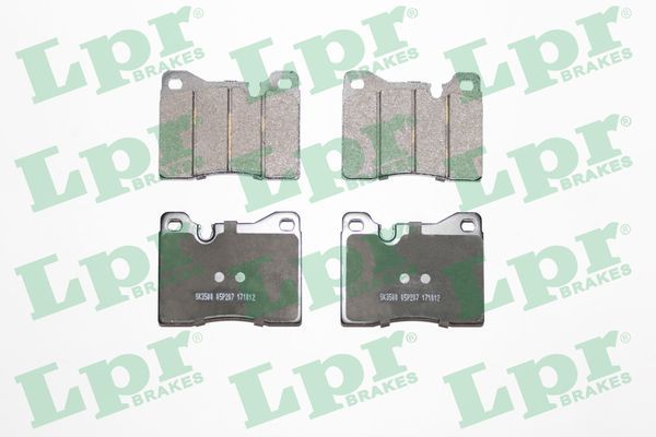 Jeu de 4 plaquettes de frein avant LPR 05P207 - OtoParts.ma