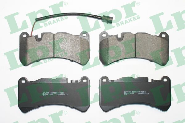 Jeu de 4 plaquettes de frein avant LPR 05P2073 - OtoParts.ma
