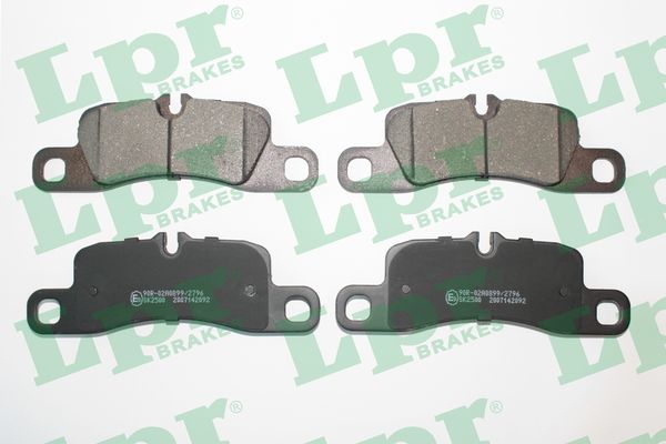 Jeu de 4 plaquettes de frein arrière LPR 05P2092 - OtoParts.ma