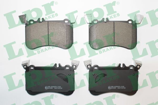 Jeu de 4 plaquettes de frein avant LPR 05P2100 - OtoParts.ma