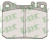 Jeu de 4 plaquettes de frein avant LPR 05P211 - OtoParts.ma