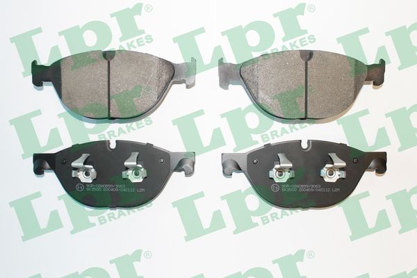 Jeu de 4 plaquettes de frein avant LPR 05P2112 - OtoParts.ma