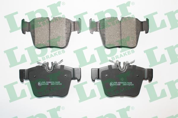 Jeu de 4 plaquettes de frein arrière LPR 05P2121 - OtoParts.ma