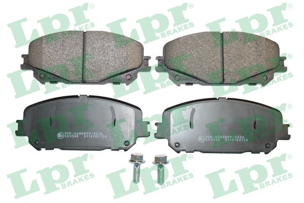 Jeu de 4 plaquettes de frein avant LPR 05P2126 - OtoParts.ma