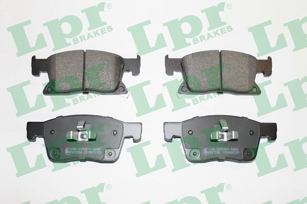 Jeu de 4 plaquettes de frein avant LPR 05P2129