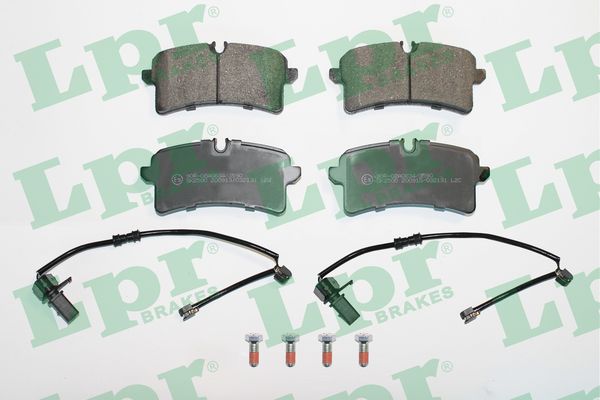 Jeu de 4 plaquettes de frein arrière LPR 05P2131 - OtoParts.ma