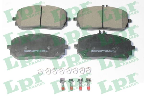 Jeu de 4 plaquettes de frein avant LPR 05P2135 - OtoParts.ma