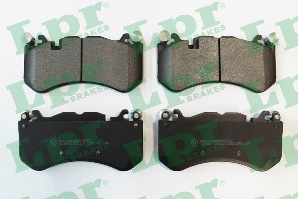 Jeu de 4 plaquettes de frein avant LPR 05P2138 - OtoParts.ma