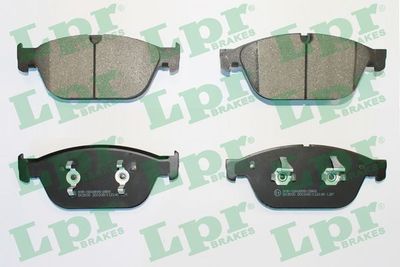 Jeu de 4 plaquettes de frein avant LPR 05P2140 - OtoParts.ma