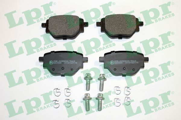 Jeu de 4 plaquettes de frein arrière LPR 05P2175 - OtoParts.ma