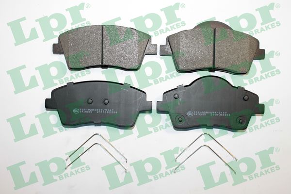 Jeu de 4 plaquettes de frein avant LPR 05P2204 - OtoParts.ma